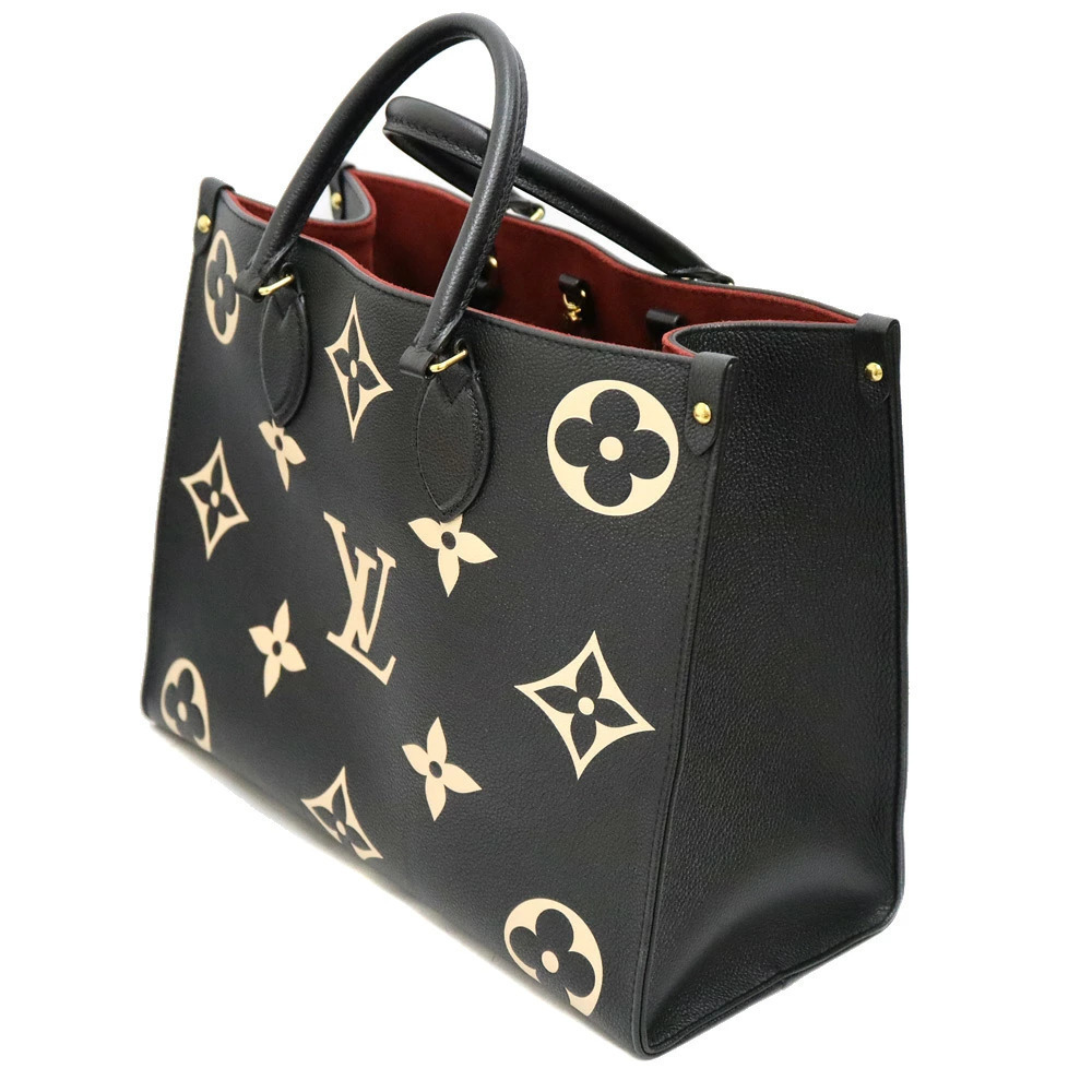 Louis Vuitton Black Leather OnTheGo